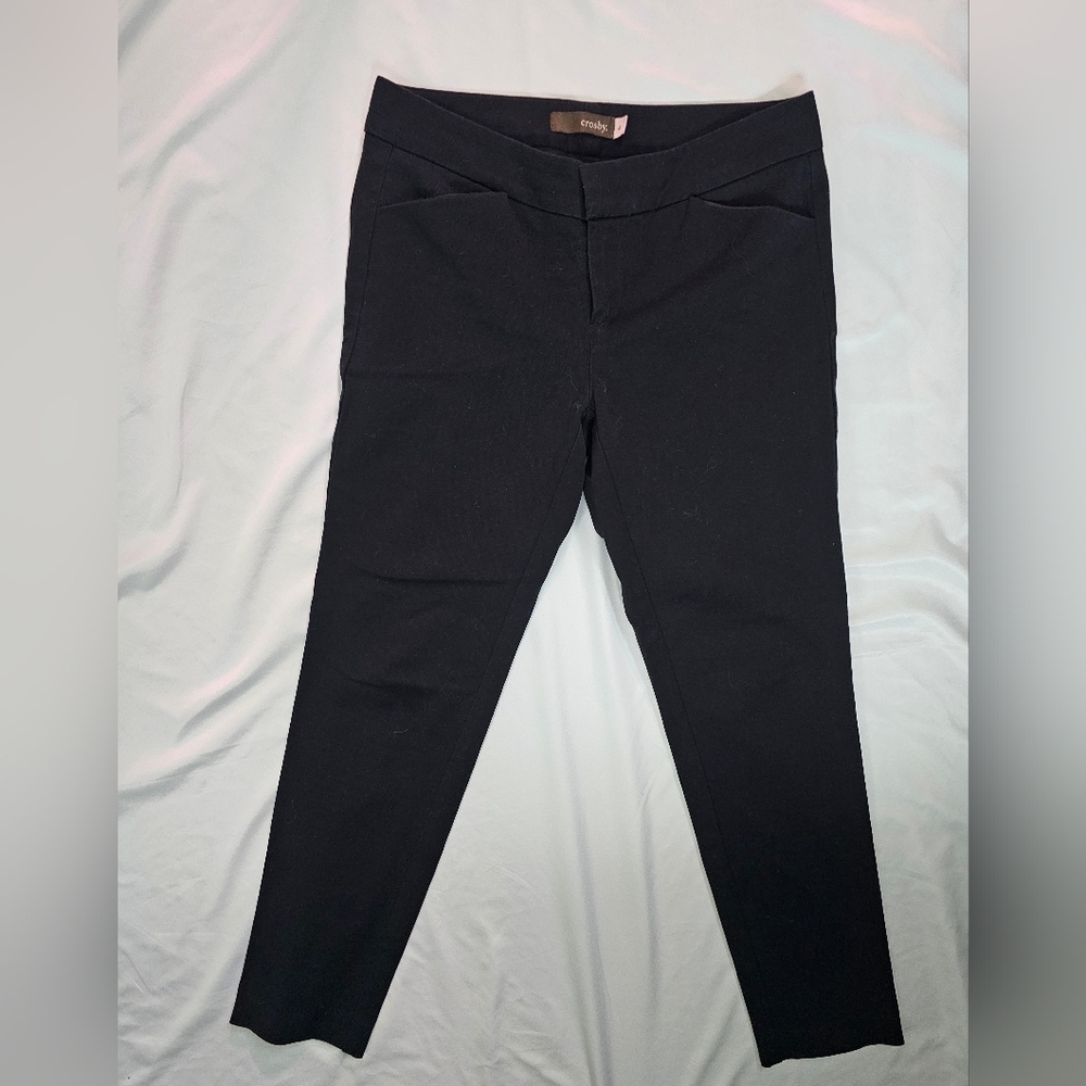 Crosby Casual Women's Pants- Black- Size 4